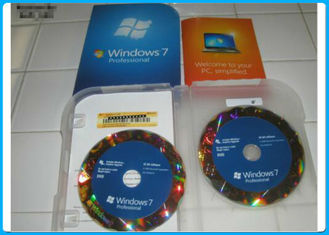 Microsoft Windows 7 Pro OEM Key Italian / Polish / English / French Oem Pack