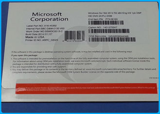 Oem box Genuine Microsoft  Windows Server 2012 R2 Standard 5 cals standard R2 64Eng